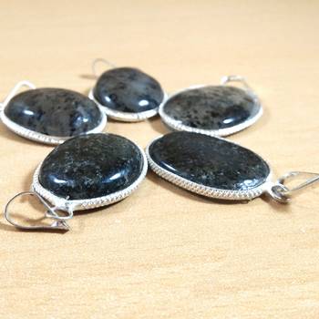 Phantom Quartz Cabochon Pendant Chakra Balancing Aura Balancing Chakra  Meaning 4