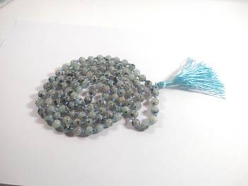 Rainbow Moon Natural Mala Bead Size - 8MM Chakra Balancing Reiki  Aura Cleansing 1