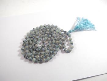 Rainbow Moon Natural Mala Bead Size - 8MM Chakra Balancing Reiki  Aura Cleansing 2