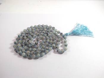 Rainbow Moon Natural Mala Bead Size - 8MM Chakra Balancing Reiki  Aura Cleansing 3