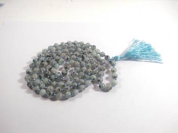 Rainbow Moon Natural Mala Bead Size - 8MM Chakra Balancing Reiki  Aura Cleansing 4