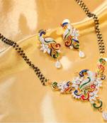 Beautiful Peacock Ad Mangalsutra