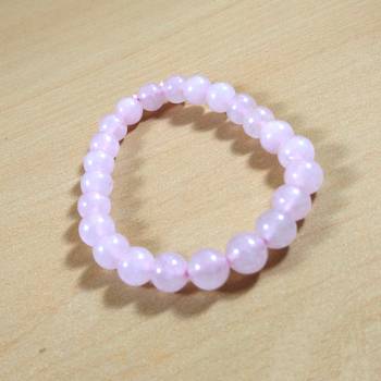 Rose Quartz Beads Bracelet Size 8MM Unisex Bracelet Chakra 2