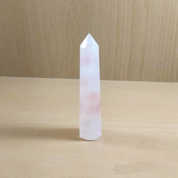 Rose Quartz Gem Point Pencil Size - 2.5-3Inch Single Terminated Point Pencil Tower 3