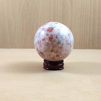 Sun Gem Sphere Wt. - 150-250gm  Chakra Balancing Reiki And Aura Cleansing 1