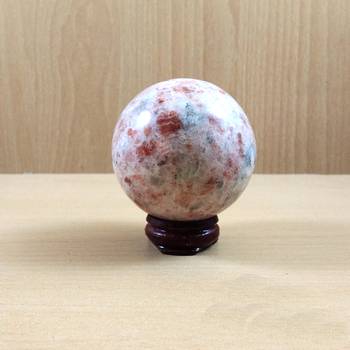 Sun Gem Sphere Wt. - 150-250gm  Chakra Balancing Reiki And Aura Cleansing 4