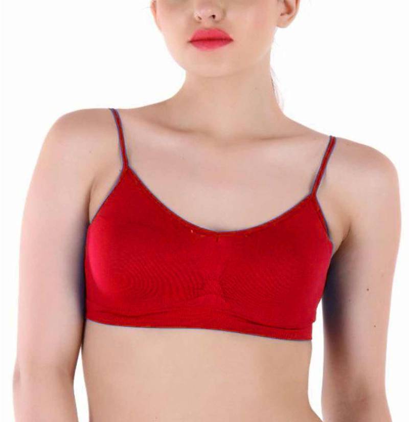 Red Color Bra.