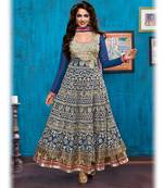 Blue Anarkali Suit