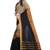 Black printed cotton silk   saree with blouse