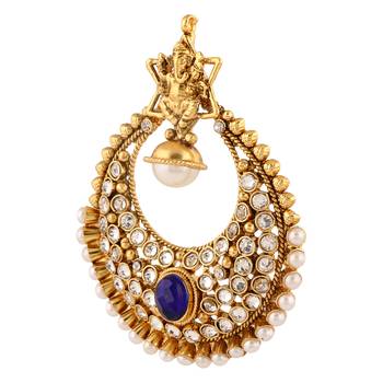 Blue cubic zirconia earrings 2