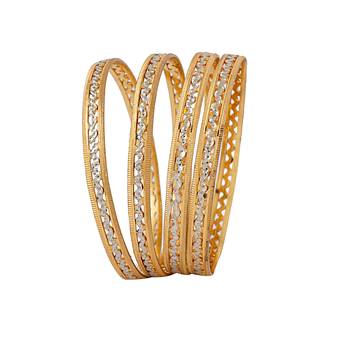 Gold zircon   bangles-and-bracelets 2