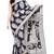 Giftpiper Kalamkari Saree In Cotton Black & Cream 1