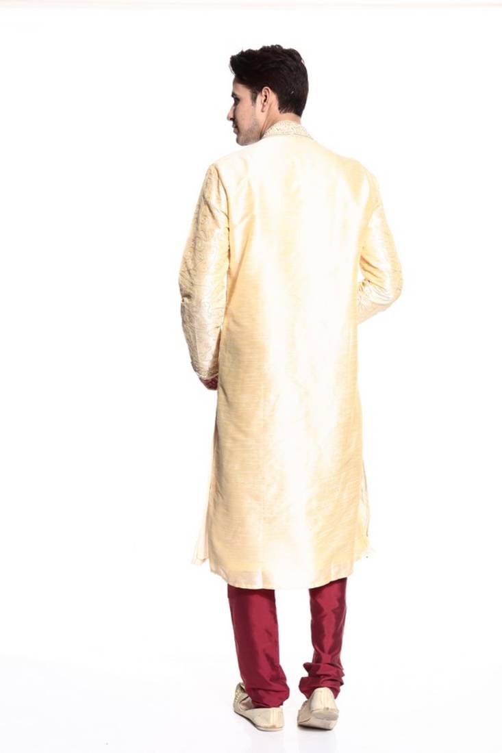 Indian Poshakh Kurta Pajama Dori And Handwork