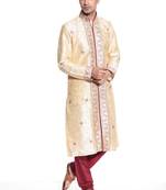 Kurta Pajama Jal And Hand Work