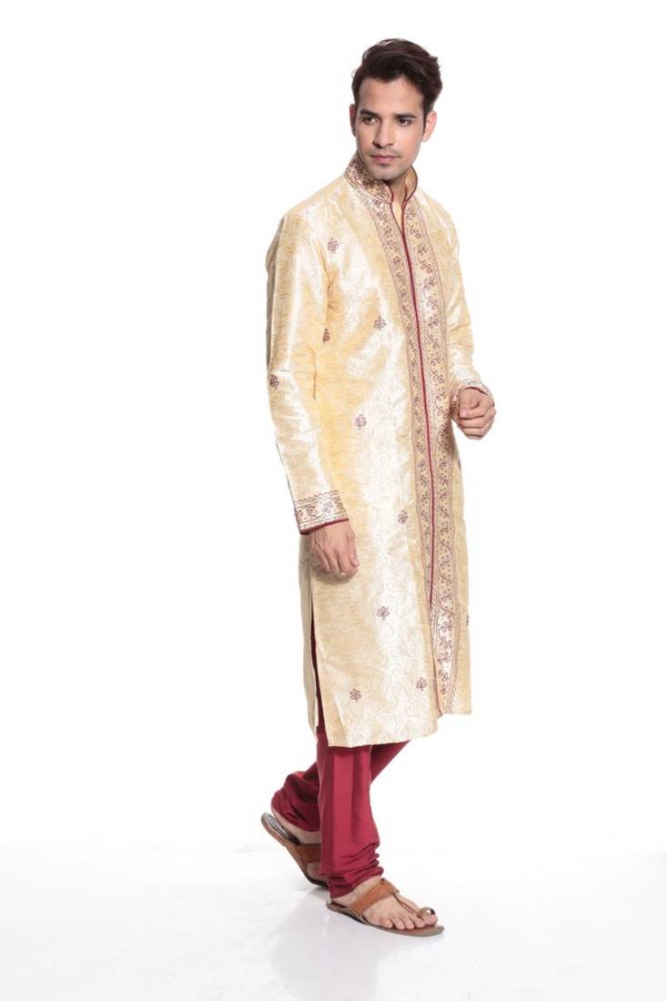 Kurta Pajama Jal And Hand Work