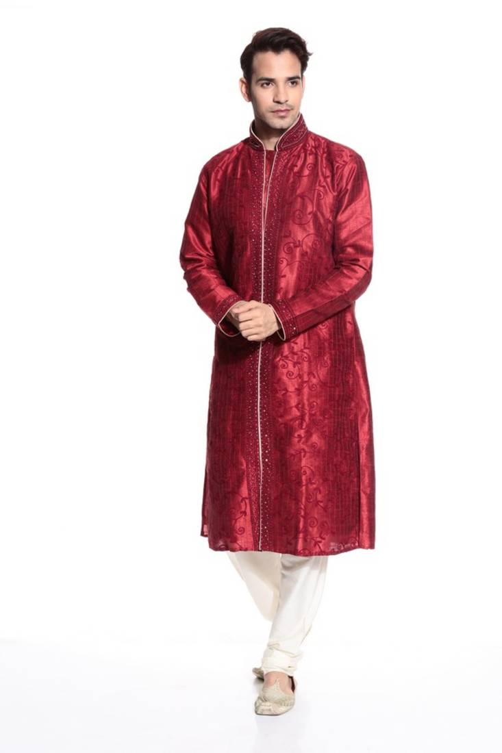 Indian Poshakh Kurta Pajama Jal And Hand Work