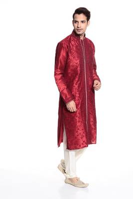 Indian Poshakh Kurta Pajama Jal And Hand Work 3
