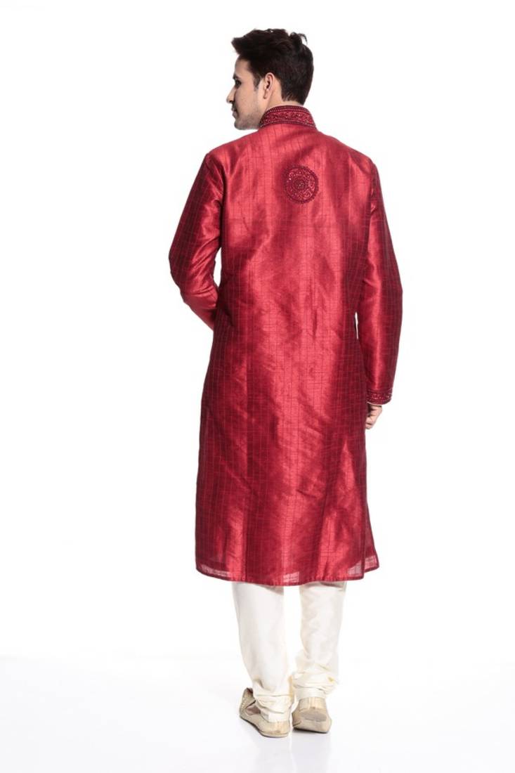Indian Poshakh Kurta Pajama Jal And Hand Work