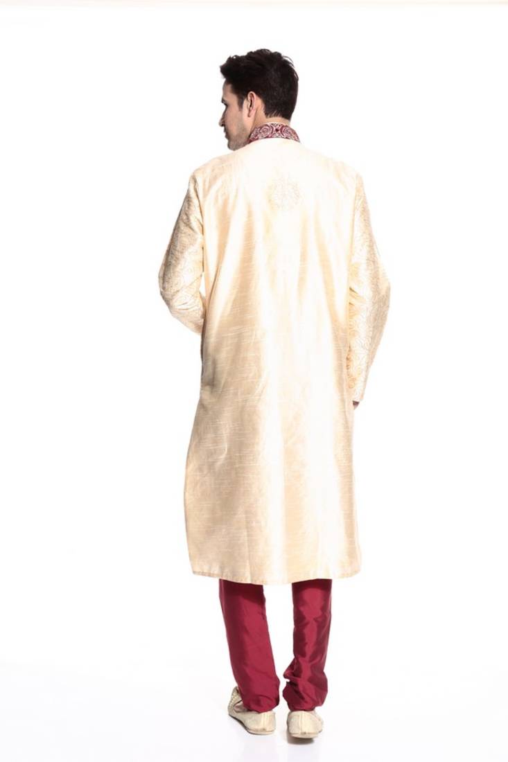 Indian Poshakh Kurta Pajama Jal And Patch Work
