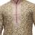 Indian Poshakh Kurta Pajama Print With Threading