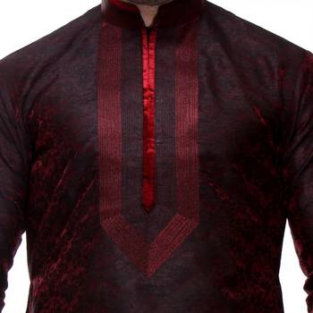 Indian Poshakh Kurta Pajama Threading 2