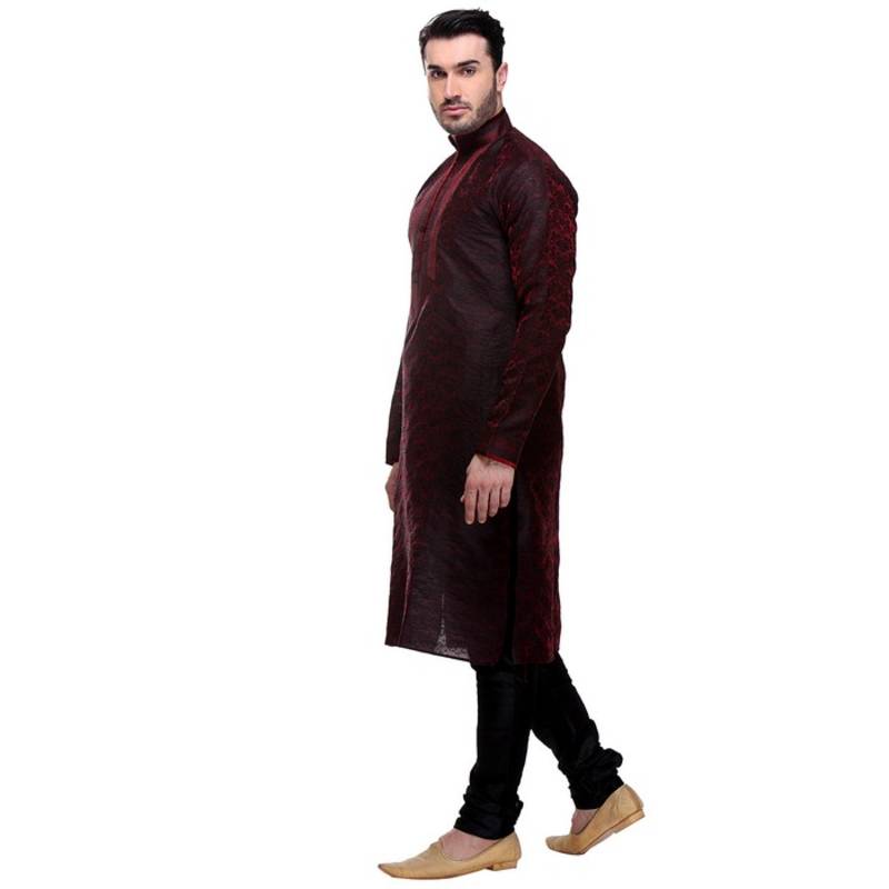 Indian Poshakh Kurta Pajama Threading