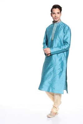 Indian Poshakh Kurta Pajama  Machine And Hand Work 2