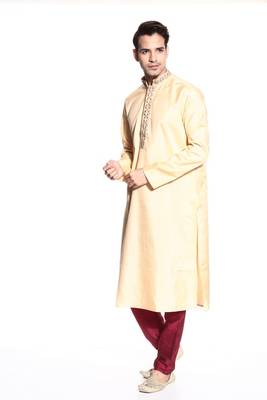 Indian Poshakh Kurta Pajama  Machine And Hand Work 2