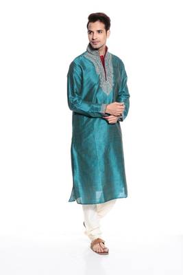 Indian Poshakh Kurta Pajama  Machine Dori Work 1