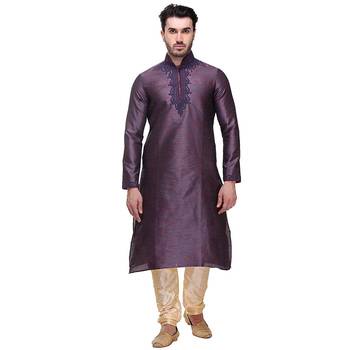 Indian Poshakh Kurta Pajama  Machine Dori Work 3