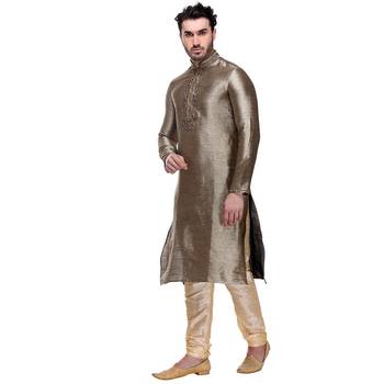 Indian Poshakh Kurta Pajama  Machine Embriodery 1