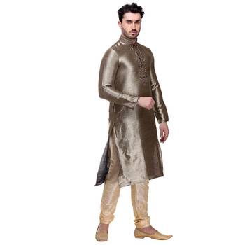 Indian Poshakh Kurta Pajama  Machine Embriodery 4