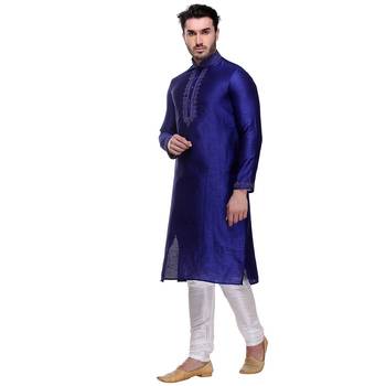 Indian Poshakh Kurta Pajama  Machine Embriodery 1