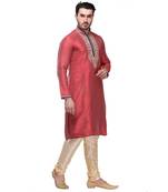 Indian Poshakh Kurta Pajama  Machine Embriodery