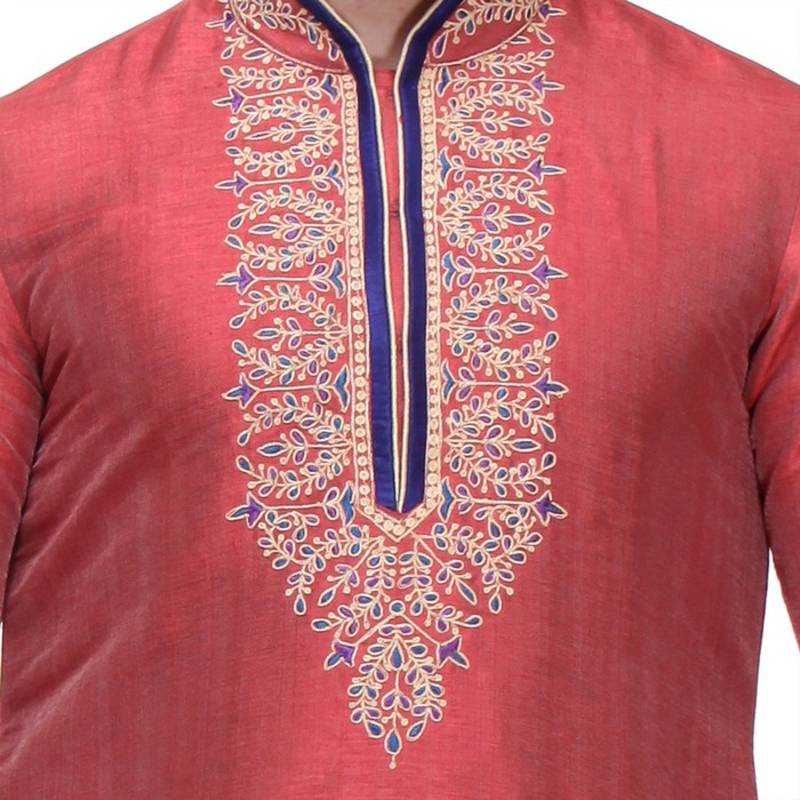 Indian Poshakh Kurta Pajama  Machine Embriodery