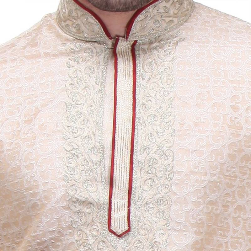 Indian Poshakh Kurta Pajama  Machine Embriodery