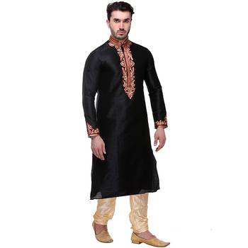 Kurta Pajama  Machine Embriodery 1