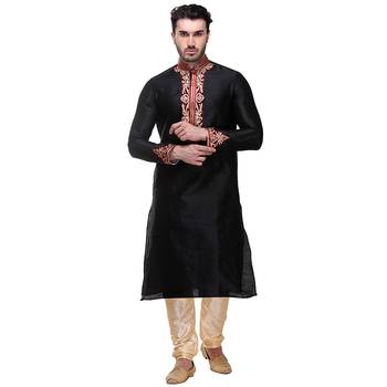 Kurta Pajama  Machine Embriodery 4