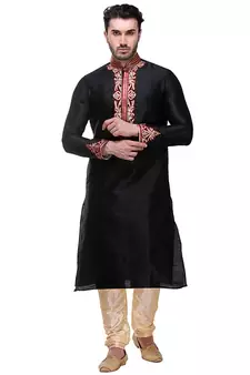 Kurta Pajama  Machine Embriodery
