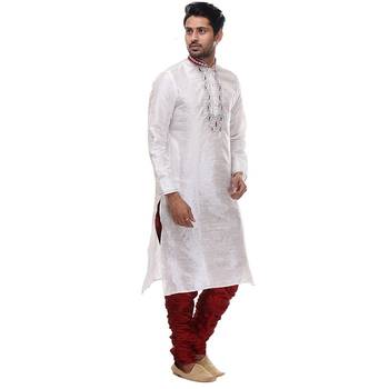 Indian Poshakh Kurta Pajama  Machine Embriodery 3
