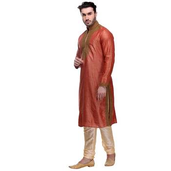 Indian Poshakh Kurta Pajama  Machine Embriodery 1