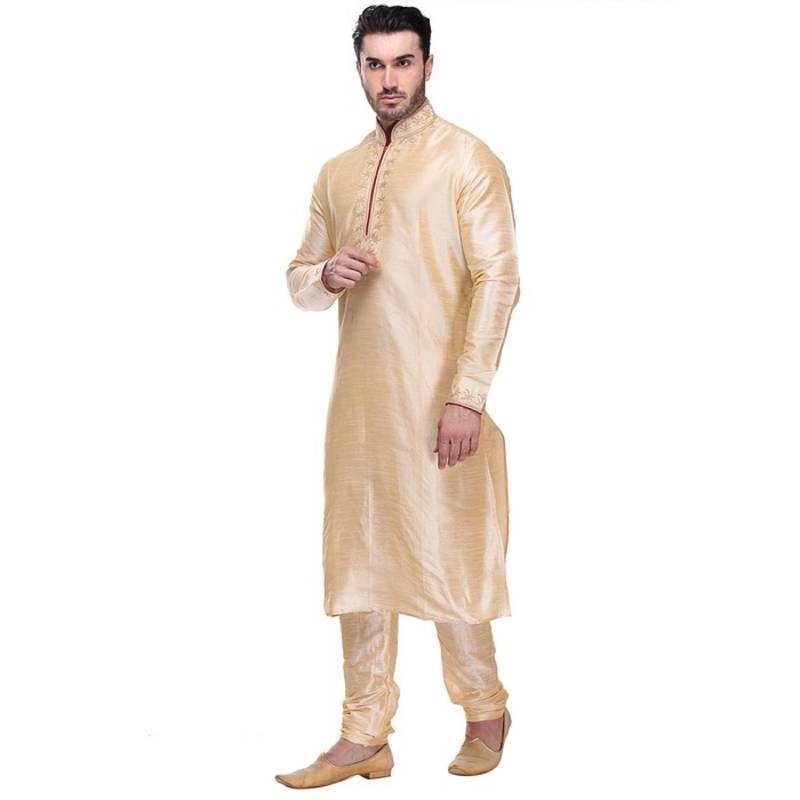 Indian Poshakh Kurta Pajama  Machine Embriodery