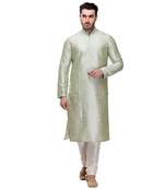 Indian Poshakh Kurta Pajama  Machine Embriodery With  Threading