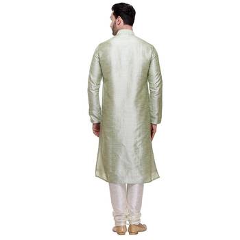 Indian Poshakh Kurta Pajama  Machine Embriodery With  Threading 2