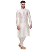Indian Poshakh Kurta Pajama  Machine Embriodery With  Threading