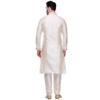 Indian Poshakh Kurta Pajama  Machine Embriodery With  Threading 2