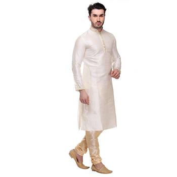 Indian Poshakh Kurta Pajama  Machine Embriodery With  Threading 1