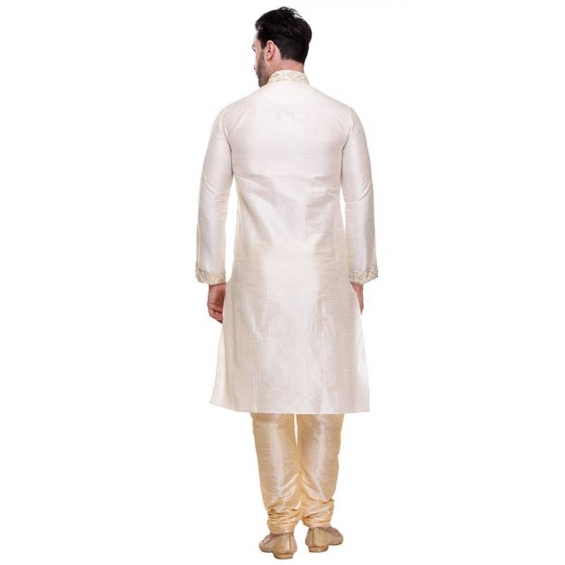 Indian Poshakh Kurta Pajama  Machine Embriodery With  Threading