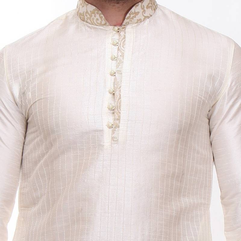 Indian Poshakh Kurta Pajama  Machine Embriodery With  Threading