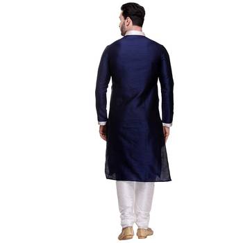 Kurta Pajama  Machine Embriodery With  Threading 2